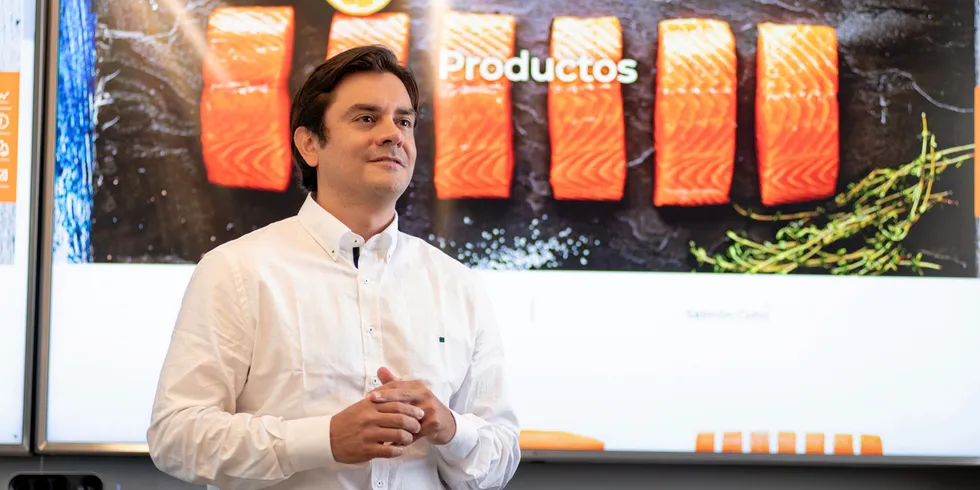 Camanchaca Commercial Manager Daniel Silva is upbeat about 2023, although executives are wary about the threat of inflation in a price sensitive market.