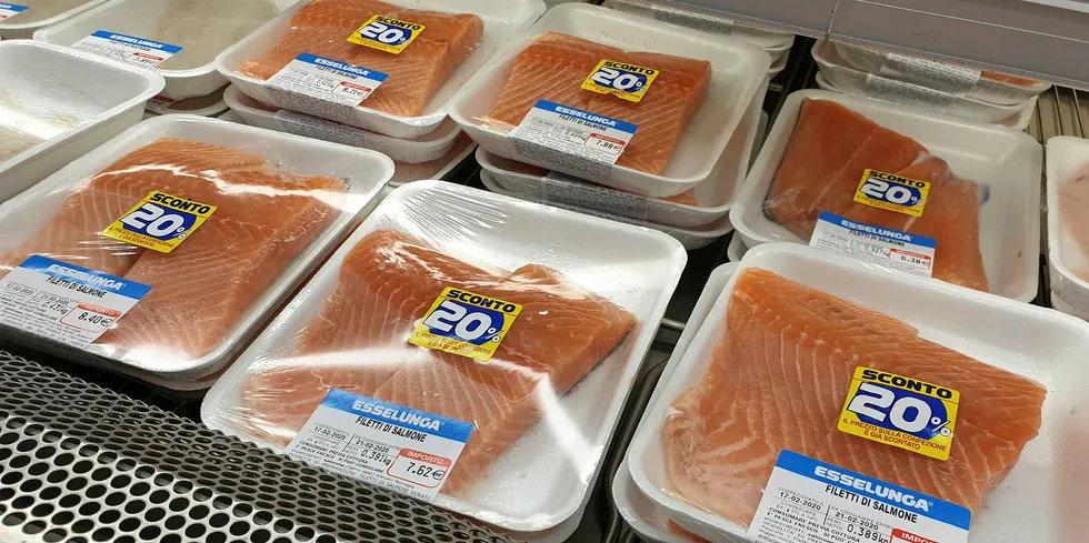 Despite the sharp decline in farmed salmon exports to China, the market is doing better than expected.