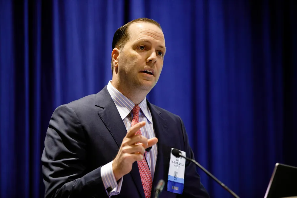Progress: Talos Energy chief executive Tim Duncan said the company was seeing progress in both its deep-water exploration and carbon capture segments
