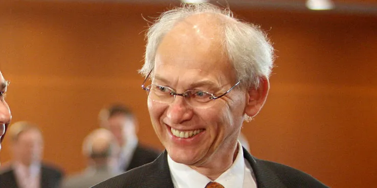 Dr. Aloys Wobben at event in the German chancellery in 2007