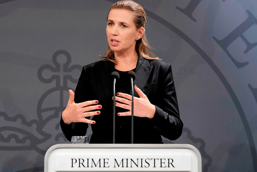 Industry concerns: Denmark's Prime Minister Mette Frederiksen