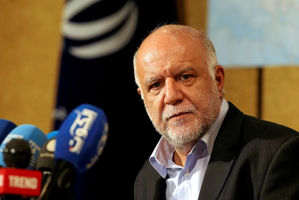 Cutting gas flows to Iraq: Iranian Oil Minister Bijan Zanganeh