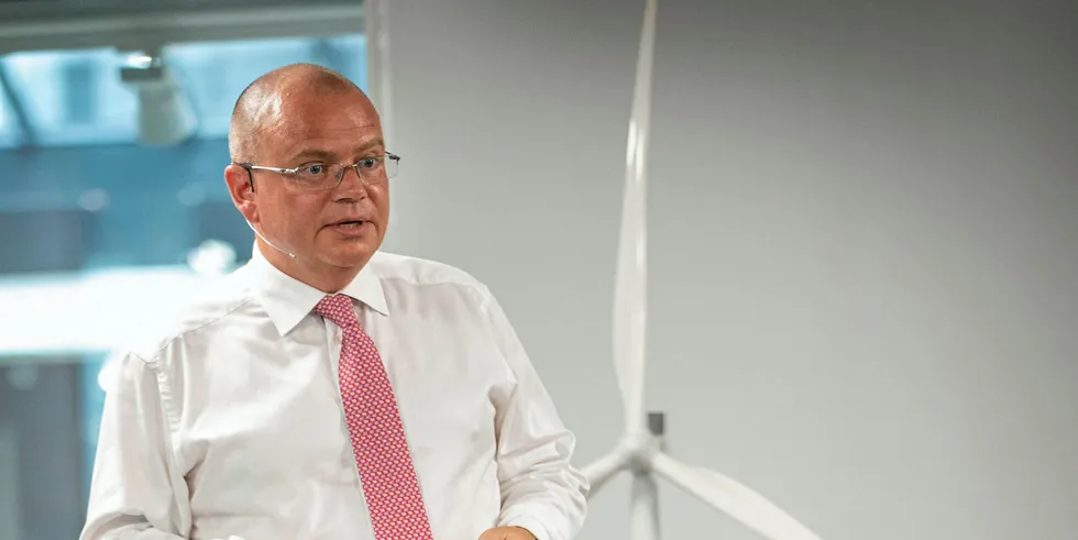 Vestas chief executive Henrik Andersen