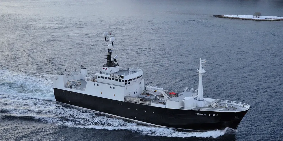 The converted seiner Tromsbas is ready to carve out its niche in the Barents Sea snow crab fishery.