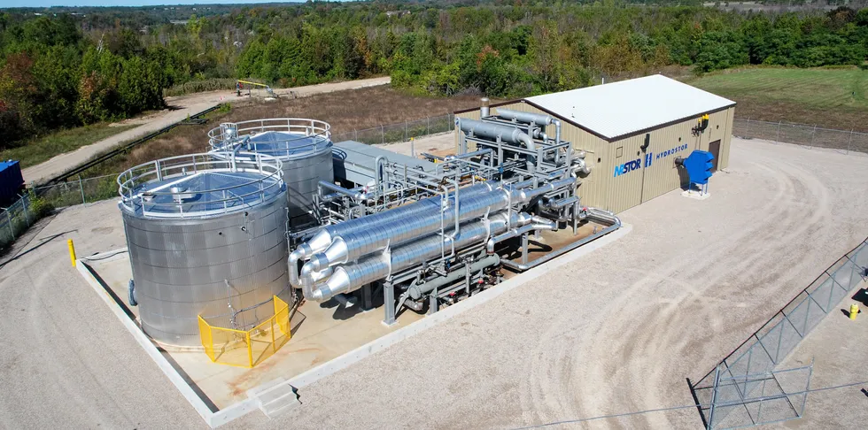 Hydrostor's Goderich CAES facility in Ontario.