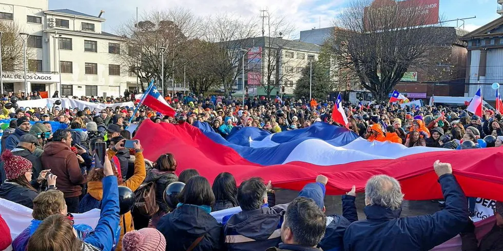 Before the matter gets to court another salmon industry there are predictions of more mass demonstrations like those seen in May but with an even stronger sense of injustice.