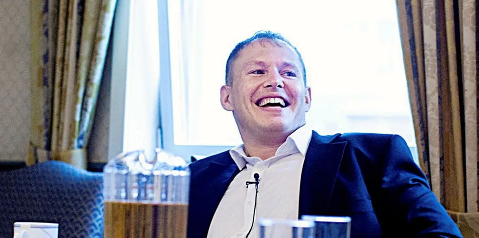 Ivan Vindheim, CEO of world's largest publicly-listed salmon farmer Mowi.