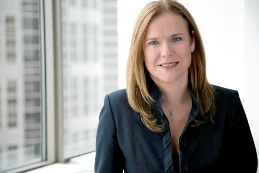 Fast track: chief executive of Romania's OMV Petrom Christina Verchere.