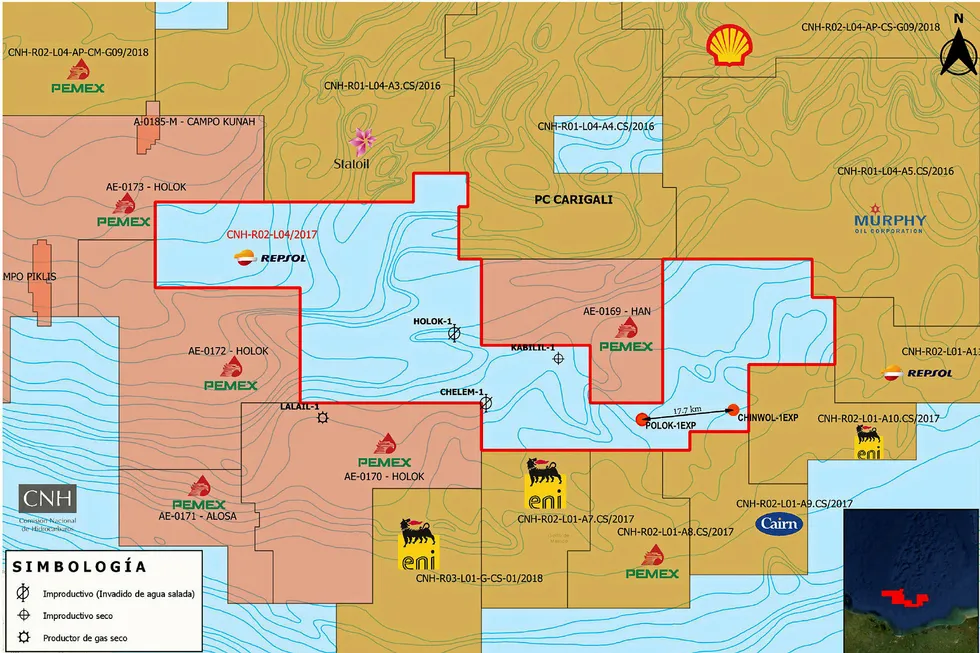 Repsol plans: Spanish major aims to drill pair of wells in deep-water frontier off Mexico
