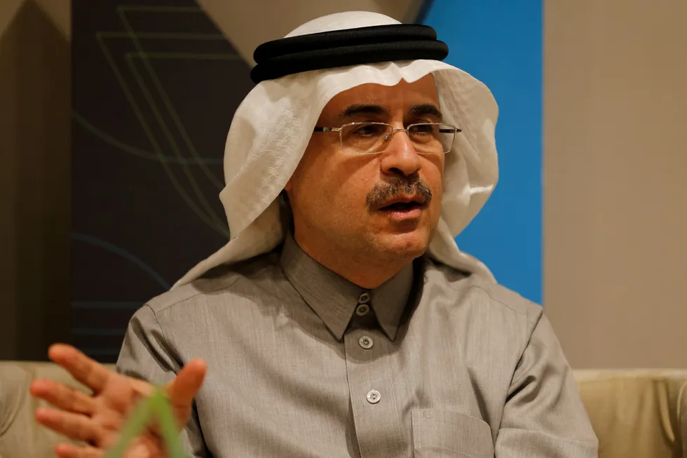 Saudi Aramco chief executive Amin Nasser.