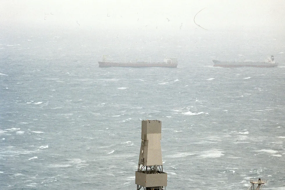 Drilling work: Alba Northern platform