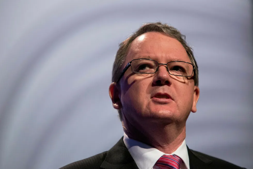 Fabrication package: Woodside chief executive Peter Coleman