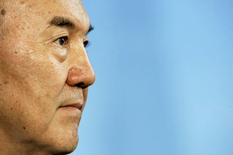 Stepping down: Kazakh President Nursultan Nazarbayev