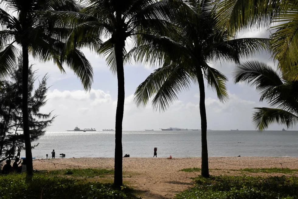 Fuel as feedstock: Ledong gas is piped to Hainan island for use in chemical production.