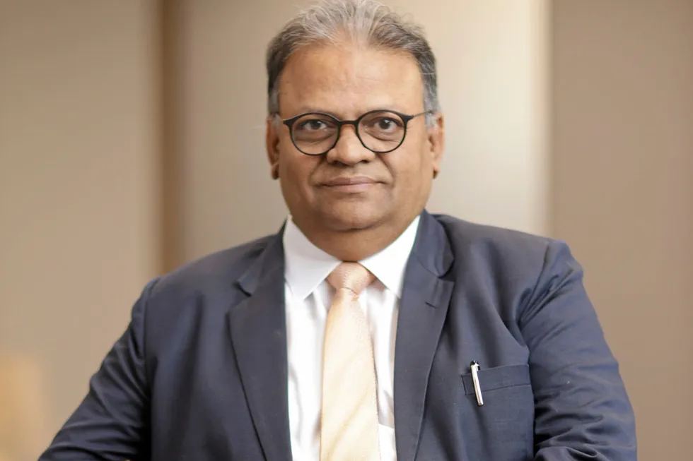 Offshore award: ONGC chief executive Arun Kumar Singh.