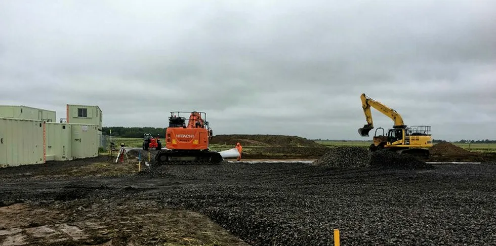 Work has started on Viking Link.