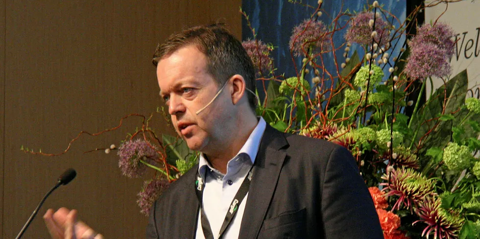 Alf-Helge Aarskog, konsernsjef i Mowi.
