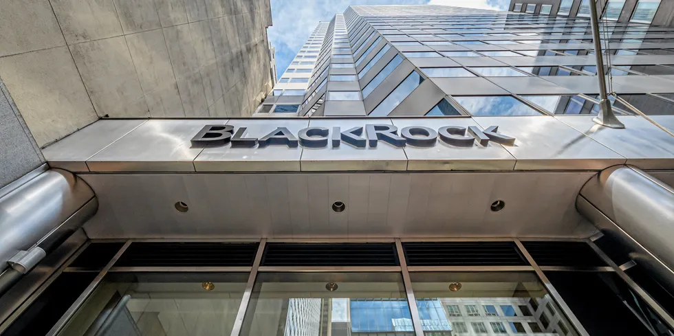 BlackRock offices in New York City.