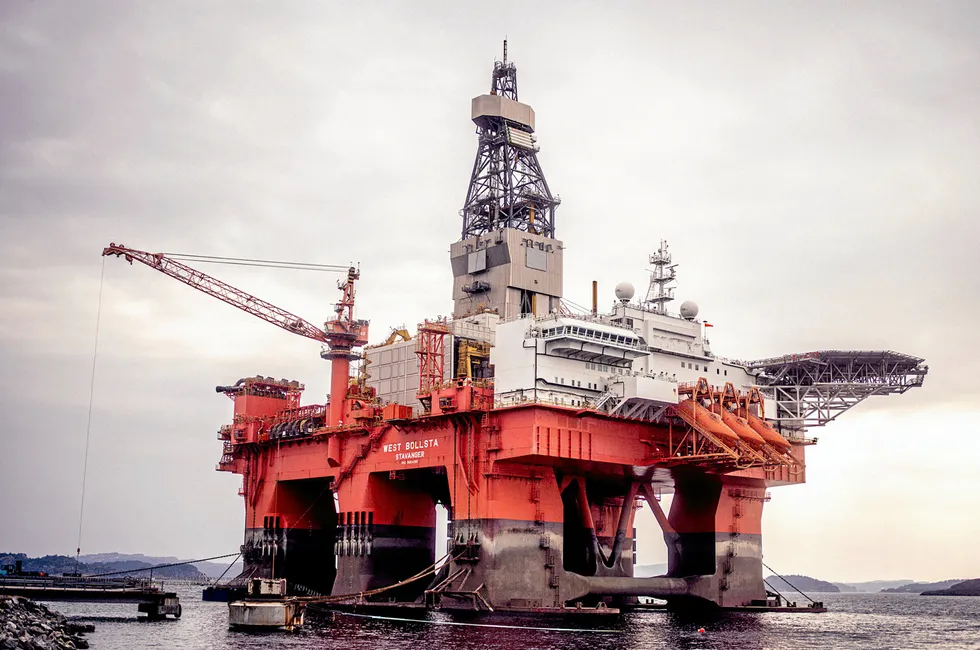 Northern Ocean’s semi-submersible Deepsea Bollsta.