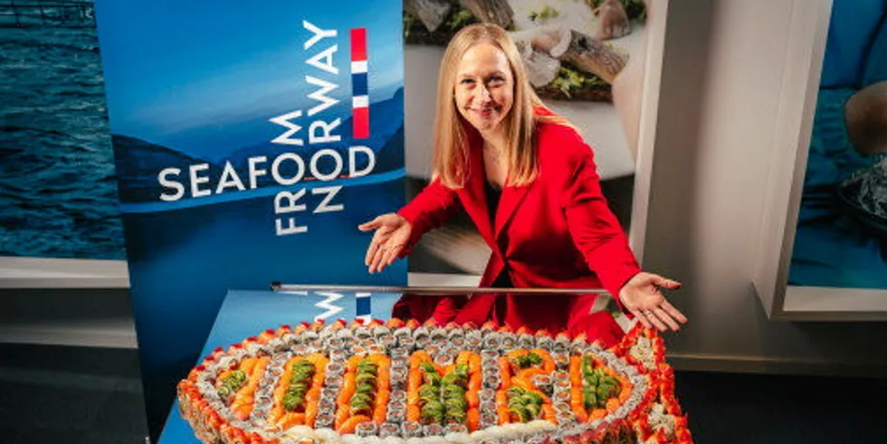 Norwegian Seafood Council CEO Renate Larsen.