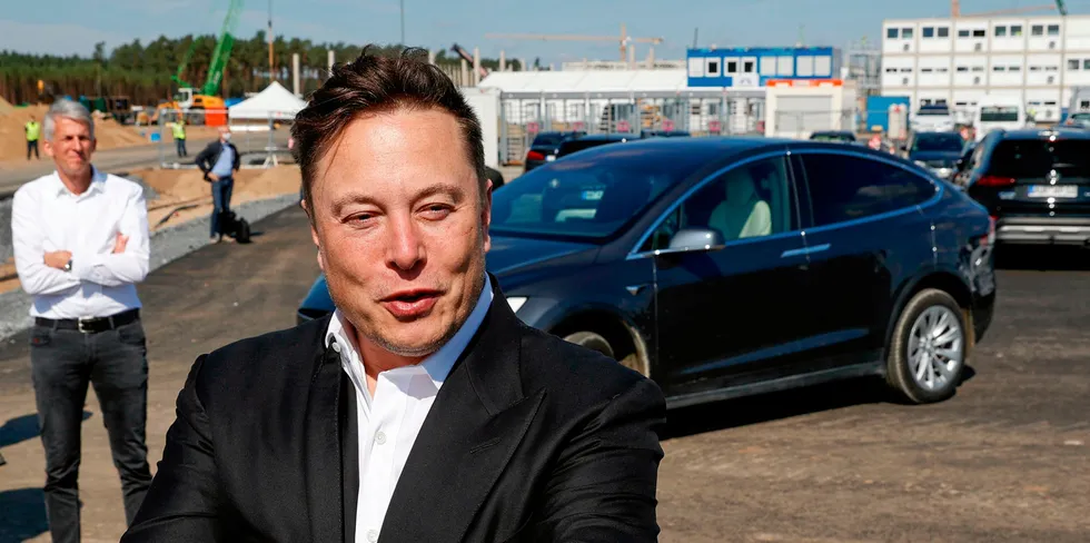 Tesla CEO Elon Musk.