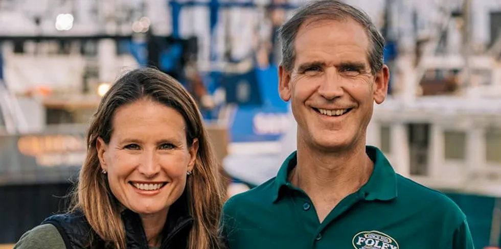 Laura Foley Ramsden and Peter Ramsden of Foley Fish, now owned by The Chef's Warehouse.