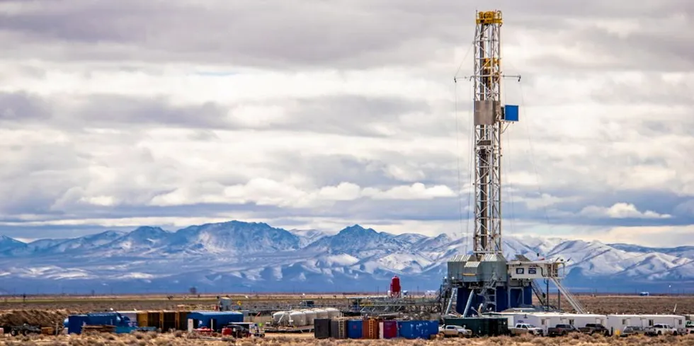 Fervo Energy's test well in Nevada.