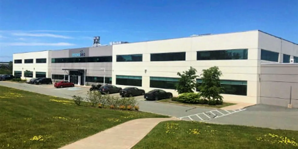 InnovaSea's facility in Nova Scotia.