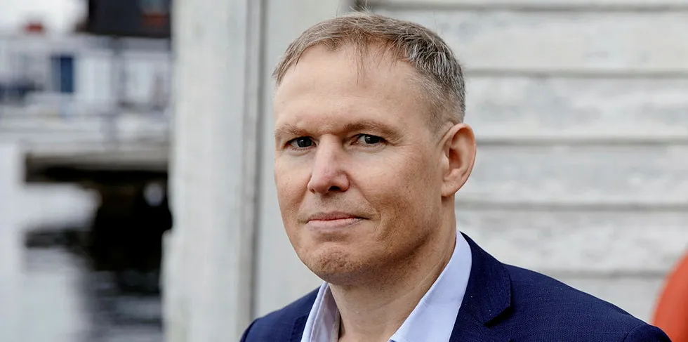 Mowi CEO Ivan Vindeim. Like most others in the seafood sector and beyond the company is having to deal with an extraordinary set of circumstances.