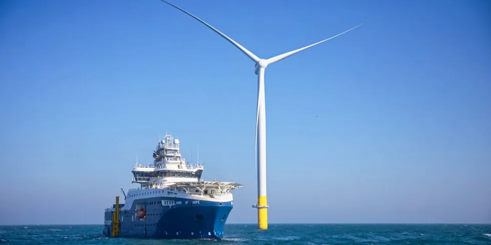Hornsea 2 offshore wind array
