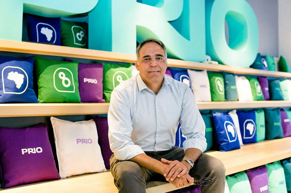 Prio chief executive Roberto Monteiro.