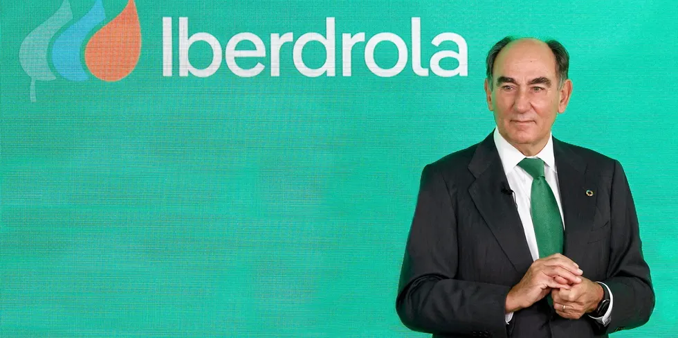 Iberdrola's executive chairman Ignacio Galan.