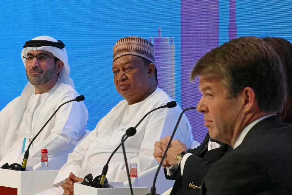 Unconvinced: Opec secretary-general Mohammad Sanusi Barkindo has refused to budge on demands that the group boost production and exports