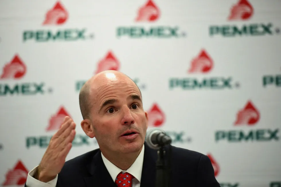 Expectations: Pemex chief executive Jose Antonio Gonzalez Anaya