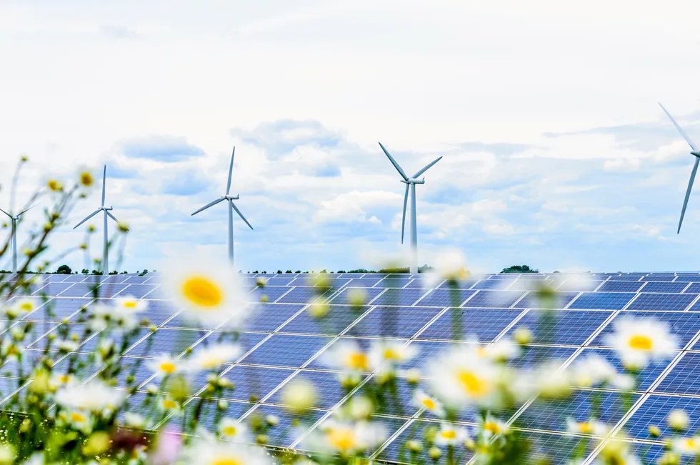 The assets being bough include solar and wind.