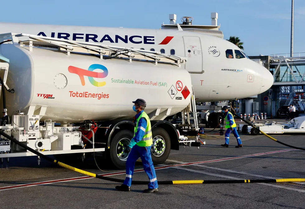 Growth market: TotalEnergies is investing in sustainable fuels for transportation, including heavy trucking and aviation