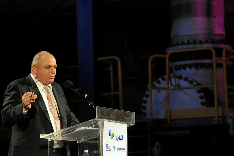 Subsidiary: Yitzhak Tshuva, head of the Delek Group, which owns Delek Drilling