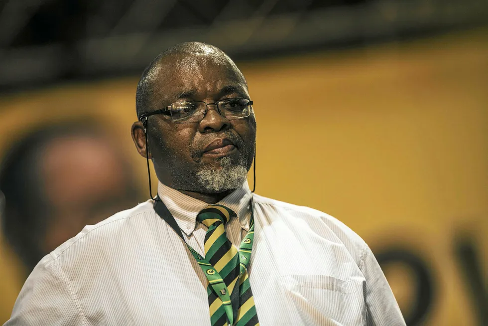 New approach: South Africa Mineral Resources Minister Samson Gwede Mantashe