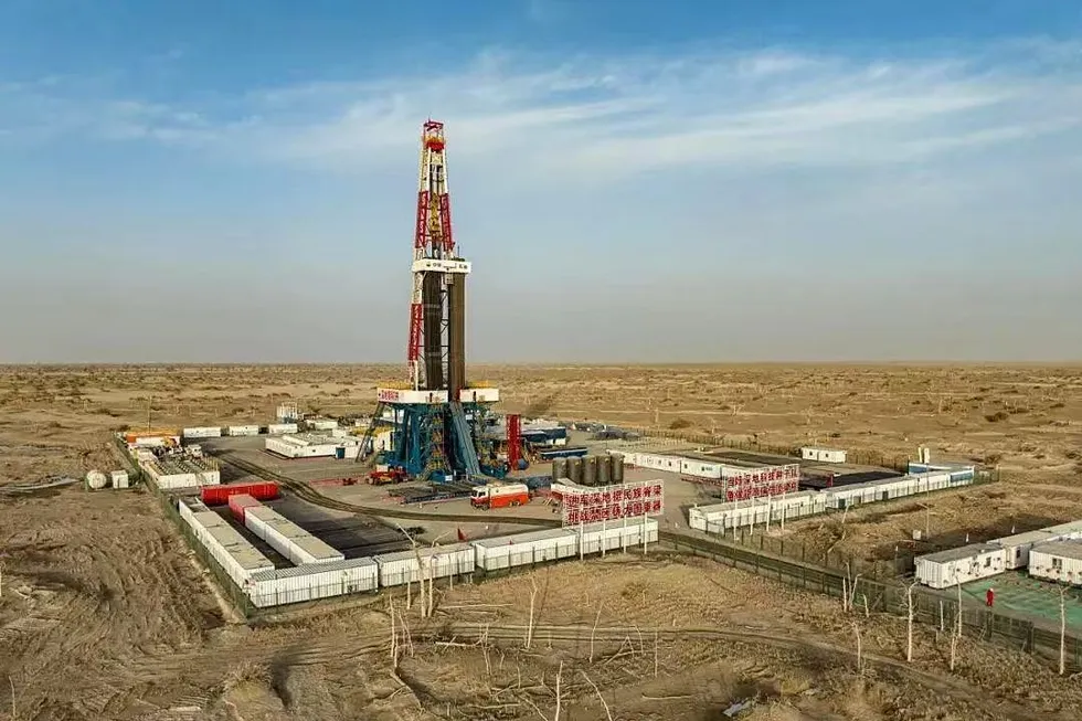 Asia's deepest onshore well, Shendi Take-1.