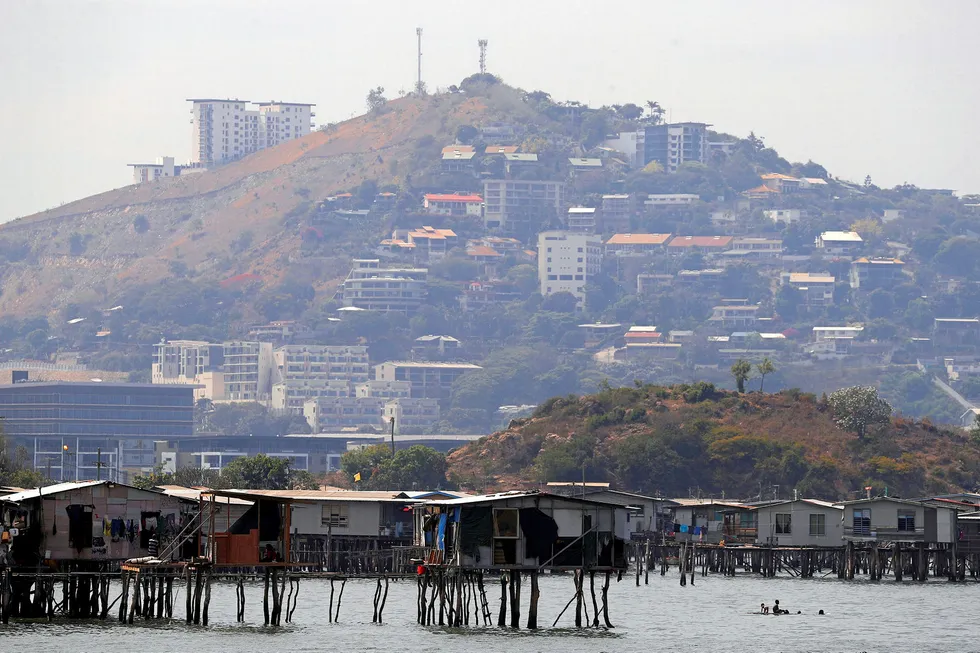 Talks off: Port Moresby Harbour, Papua New Guinea