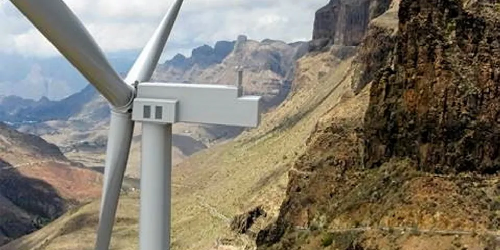 A GE turbine.