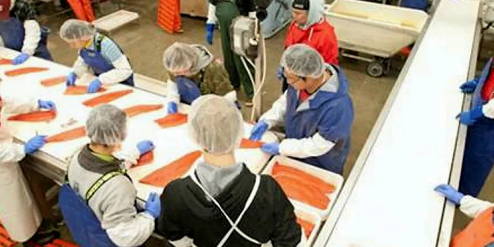 Workers have filed a class-action lawsuit against North Pacific Seafoods alleging poor working conditions. Front page photo: Marubeni CEO and President Masumi Kakinoki.