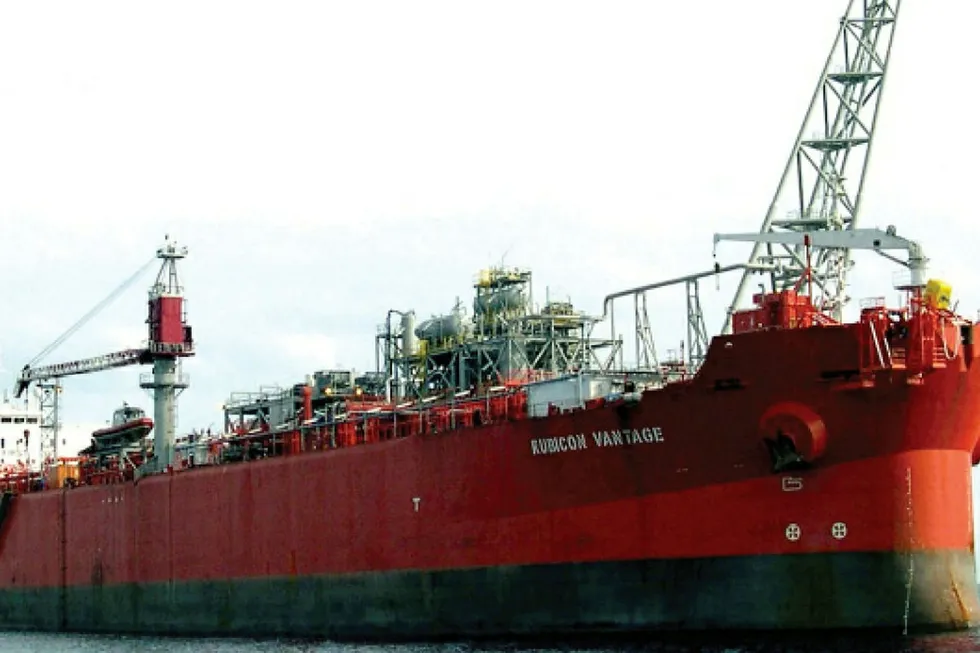 Legal dispute: the Rubicon Vantage FPSO