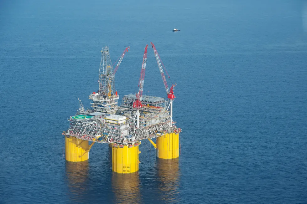 Offline: Shell's Mars platform is one of six offshore assets temporarily out of commission after a pipeline leak