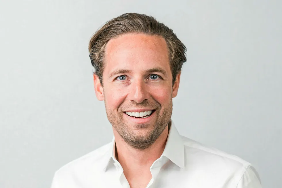 Fabian Riedel, CEO of land-based shrimp and fish farmer Oceanloop.
