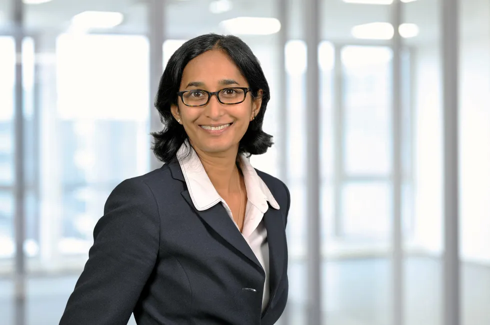 Supna Sury, head of RWE's hydrogen business unit.