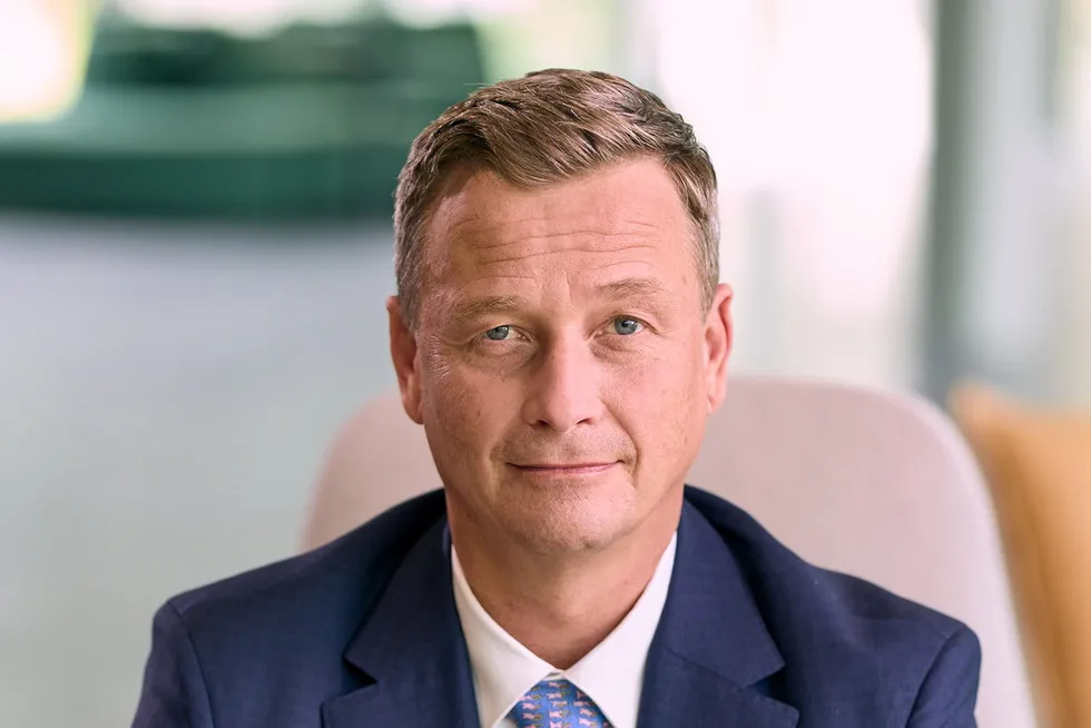 SBM Offshore chief executive, Oivind Tangen.