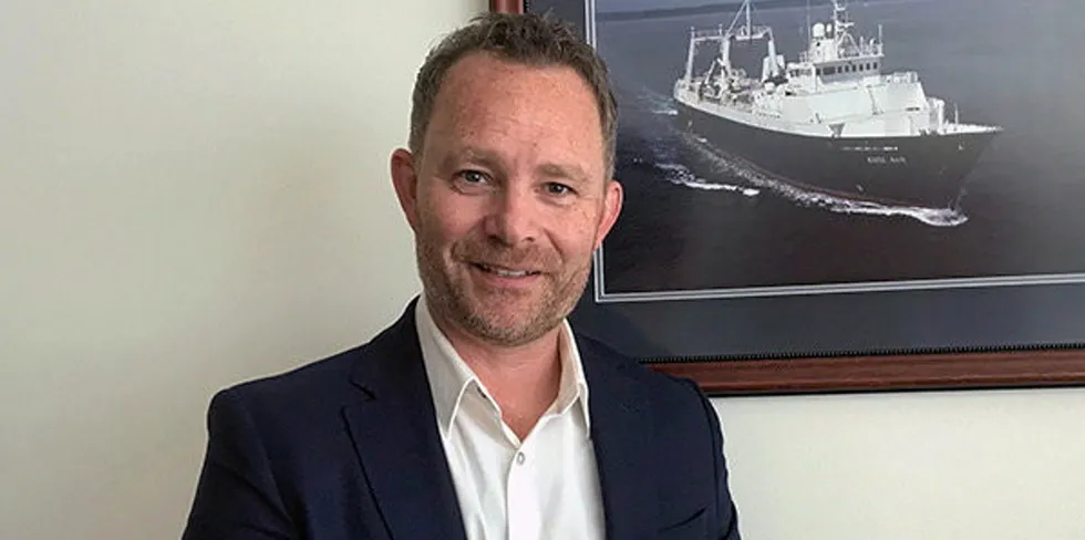 Rasmus Sorensen, executive vice president of global sales at American Seafoods.