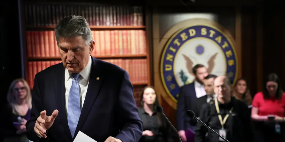 Senator Joe Manchin.