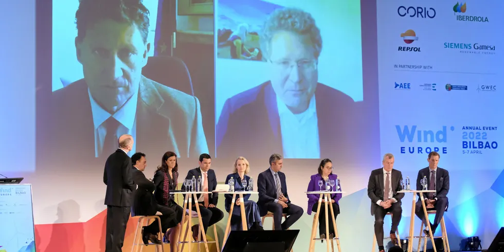 Industry leaders and key policymakers discuss the state of the industry in Bilbao.